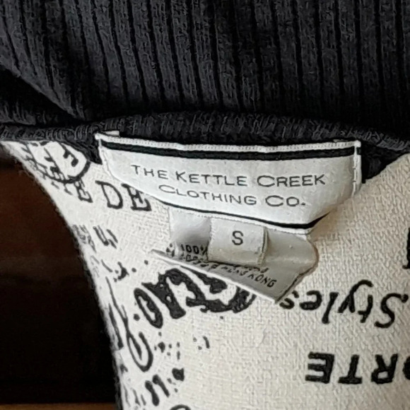 Vintage Kettle Creek Clothing CO. Ribbed Shirt - Picture 3 of 4